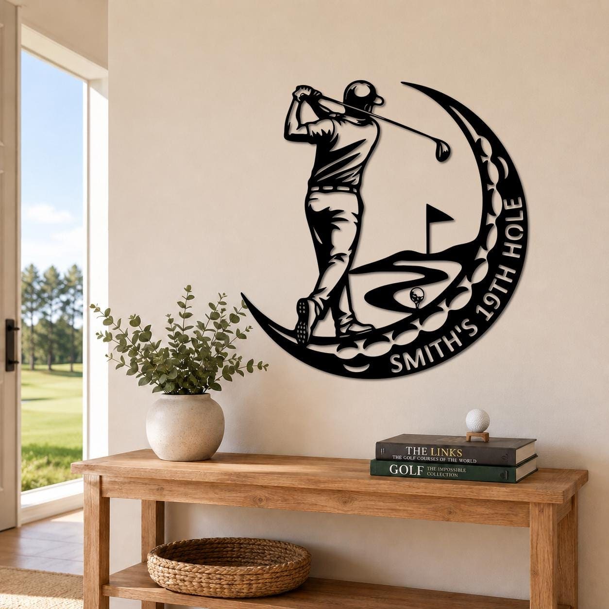 Tabelë Golfi e Personalizuar – punim artizanal çeliku nga AR-TI Atelier – foto 6