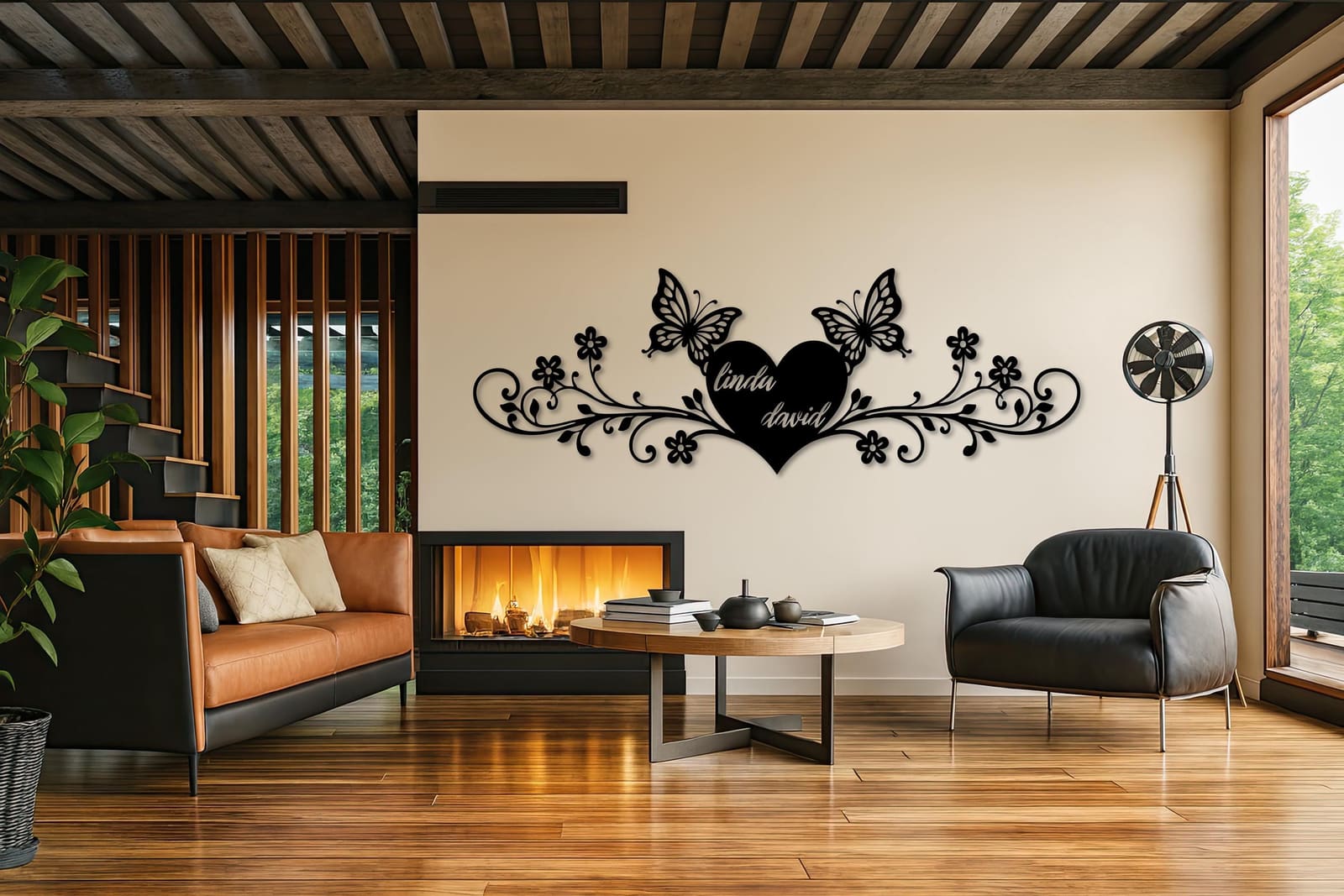 Zemra e Personalizuar – punim artizanal çeliku nga AR-TI Atelier – foto 2